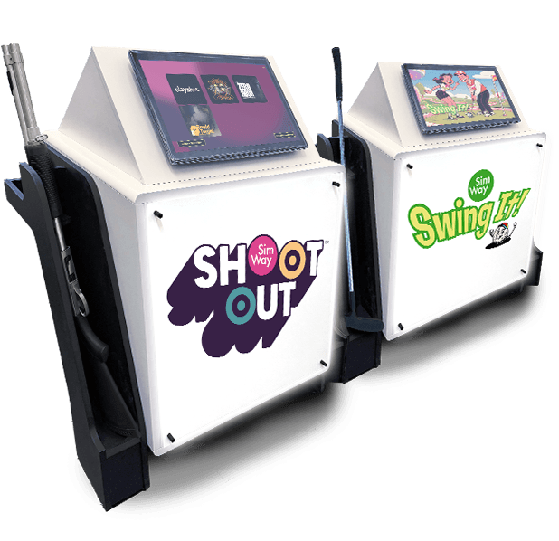 ShootOut and SwingIt Kiosks